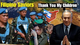 How Filipino Peacekeepers Rescued Israeli Soldiers Truly Touching [upl. by Kilbride689]