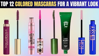 12 Colored Mascaras That Will Instantly Brighten Your Makeup and Mood [upl. by Belsky]