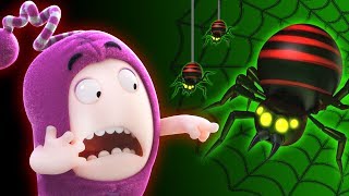 Giant Spider  Oddbods  Funny Cartoons For Kids  The Oddbods Show  Oddbods amp Friends [upl. by Anilram]