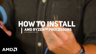 How to Install AMD Ryzen™ Processors [upl. by Gnilsia]