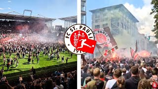 ST PAULI Fanmarsch amp AUFSTIEG Gegen OSNABRÜCK  Fc St Pauli  VfL Osnabruck 31  1252024 [upl. by Yor]