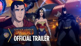 Justice League Warworld  Official Trailer  Warner Bros Entertainment [upl. by Esorbma920]