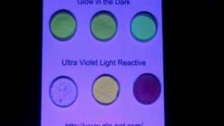 Difference between glow in the dark and UV products [upl. by Ssidnac]