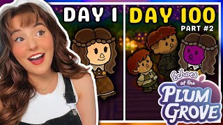 I Played 100 Days of Echoes of the Plum Grove 🍇🌱  part 2 [upl. by Compte]