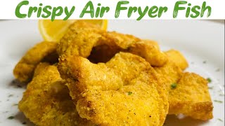 How To Cook Crispy Fish In Air Fryer [upl. by Jaela]