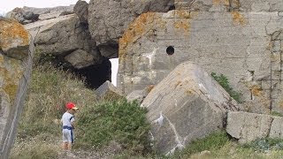 Blockhaus bunker Normandie 2ème guerre mondiale débarquement plages que reste t il [upl. by Annabela]