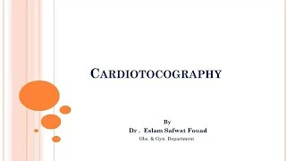 Cardiotocography CTG [upl. by Amo]