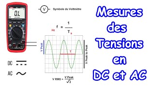 EP 07  Mesures des tensions DC et AC [upl. by Araf]