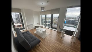 2 Bedroom Furnished Apartment  X1 Media City  Salford Quays [upl. by Peggie]