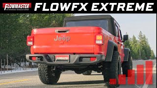 20182021 Jeep Gladiator JT 36L  Flowmaster Outlaw Extreme  817958 [upl. by Lona473]