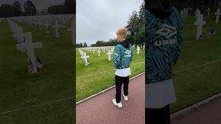 OORLOG kent alleen VERLIEZERS 🕊️❤️ oorlog ww2 bevrijding baileyfreestyle shorts normandie [upl. by Rollecnahc]