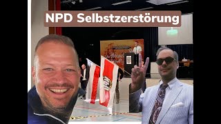 NPD Parteitag  Die Selbstzerstörung DerReitzEffekt [upl. by Noryk]