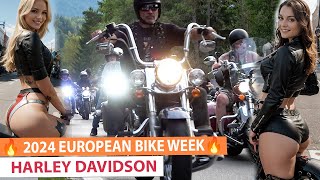 2024 Bike Week in Europe  Harley Davidson 🔥 [upl. by Moretta78]