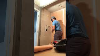 Waterproofing Walk In Shower schlutershowersystems [upl. by Einiar743]