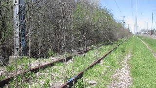 Exploring an abandoned railroad track  Glenview Illinois [upl. by Deery]