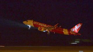 Thai AirAsia Airbus A320neo takeoff from Khon Kaen [upl. by Assylla538]