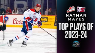 2024 NHL Draft Highlight Reel – Nathan Mayes [upl. by Kolivas]