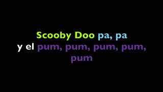 Scooby Doo pa pa Lyrics [upl. by Inilam335]