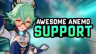 AWESOME 4 STAR SUPPORT F2P Sucrose Support amp DPS Build Guide Best Builds EXPLAINED Genshin Impact [upl. by Lede]