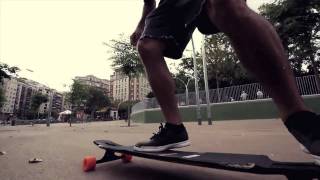 Barcelona Longboarding pt1 [upl. by Aioj]