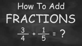 How To Add Fractions  Fast and Easy fraction addition [upl. by Gnilsia871]