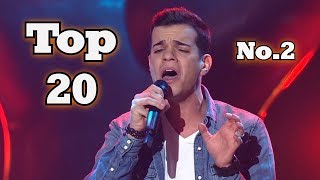 The Voice  My Top 20 Blind Auditions Around The World No2 [upl. by Asin]