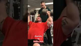 Why call people Eddie Hall world Strongest Man Eddie Vs anatoly eddiehall anatoly [upl. by Yremogtnom]