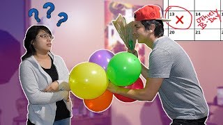 Birthday Surprise On The Wrong Day Prank [upl. by Iam140]