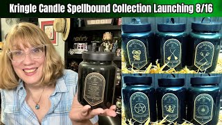 Kringle Candle Spellbound Collection Launching 816 [upl. by Lesig764]