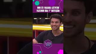 BBB 22 CENA DE NAIARA AZEVEDO COMENDO VIRALIZA 😂 Shorts  Virou Festa [upl. by Soirtemed827]