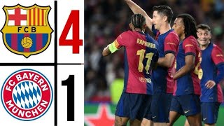 Barcelona vs Bayern Munich  Highlights UEFA Champions League 23102024 [upl. by Zelazny]