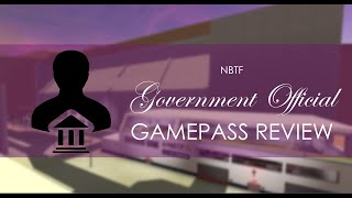 Government Official review  NBTF Roblox [upl. by Naik11]