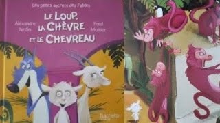 Aujourdhui je bouquine Le Loup la chèvre et le chevreau 🐐 [upl. by Naimerej]