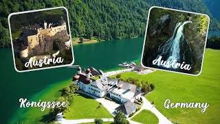 Königssee amp Berchtesgaden Germany  Flachau Austria  Hitlers former favorite holiday residence 4K [upl. by Kester]