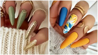 Nail Art Designs ❤️💅 Compilation For Beginners  Simple Nails Art Ideas 2024 Cute Nails 💖 [upl. by Eiramik]