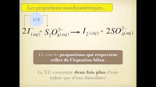 C43 Transformation chimique et avancement [upl. by Tallia]