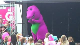 Barney at the Lancashire Festival 2011 [upl. by Castorina563]