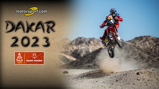 Dakar 2023 Cornejo quotVi mostro il roadbook della Dakarquot [upl. by Yadnil]