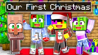 Our First Christmas In Minecraft [upl. by Idalina324]