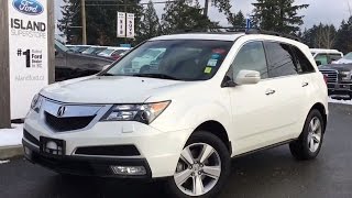 2012 Acura MDX AWD W Tech Pkg amp Leather Power Seats Review  Island Ford [upl. by Sivart70]