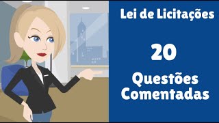 20 Questões Comentadas da Lei de Licitações 141332021 Arts 32 a 39 [upl. by Litsyrk]