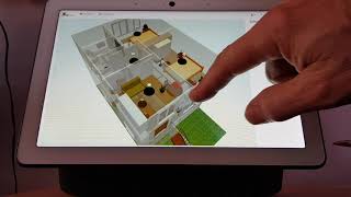 Jeedom Design 3D Cast sur Google Nest Hub Max [upl. by Jack817]