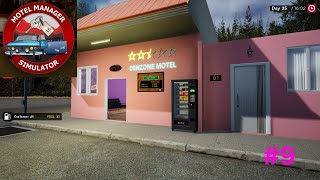 Motel Manager Simulator EP09  Theres something on the roof of the office [upl. by Peirsen]