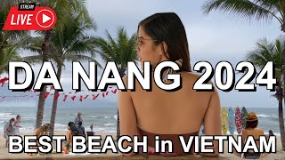 Da Nang 2024 🇻🇳 BEST BEACH IN VIETNAM  Da Nang Promenade amp Beach [upl. by Wrand923]