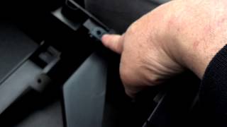 2007 Toyota Tundra center console removal and access to Yaw Sensor part 2 [upl. by Anatollo]