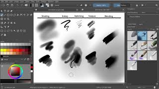 Brushes  Top 10 Brushes for Getting Started with Krita 43 [upl. by Hetti750]