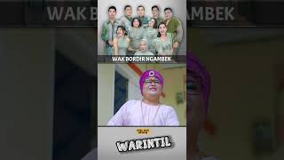 WAK BORDIR NGAMBEK shorts warintil [upl. by Romina]