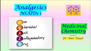 NSAID Analgesics part 1  Medicinal Chemistry  E  PDF 👇 [upl. by Nisior]