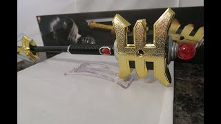 Legacy Collection Golden Power Staff Review Power Rangers Zeo [upl. by Mozelle]