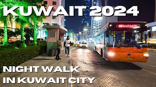 KUWAIT CITY 🇰🇼 Kuwait Walking Tour 4K VIDEO  مدينة الكويت [upl. by Viddah]